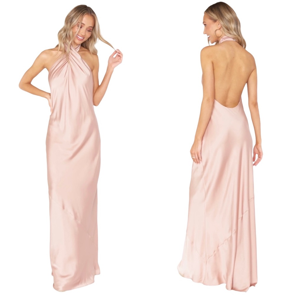 Show Me Your Mumu Jasmine Halter Maxi Dress